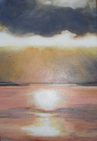 Sunset from Brownsea Island 