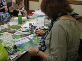 Photo of Sarah Janavicious workshop